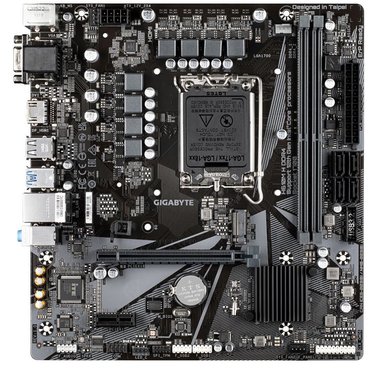 GIGABYTE H610M H DDR4 